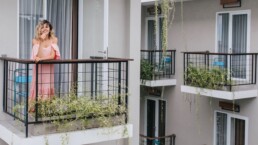 K&uuml;&ccedil;&uuml;k balkonlar i&ccedil;in şemsiye &ouml;nerileri