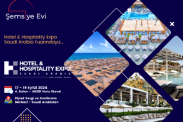 Şemsiye Evi, Umbrella House ile Hotel & Hospitality Expo Saudi Arabia'da!